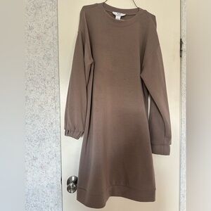 Magaschoni Taupe Long Sleeve Top